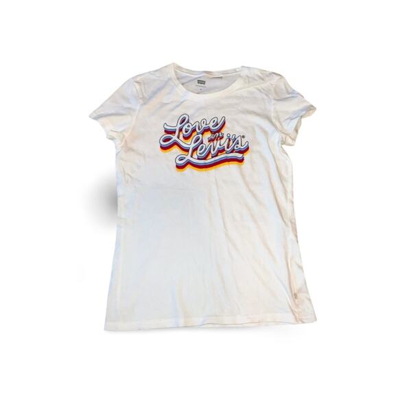 Levi’s T-shirt size M “Love in Levi’s” - Picture 1 of 3